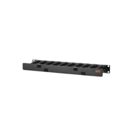 Produktfoto 1 von APC 1 U Kabelmanagement-Platte Kabelmanagement-Zubehör zur Verwend.mit Gehäuse oder Rack 4.4 cm 4830000.00 mm 48.3cm