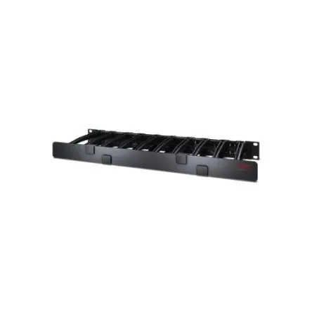 Produktfoto 1 von APC 1 U Kabelmanagement-Platte Kabelmanagement-Zubehör 4.445 cm 4826000.00 mm 48.26cm