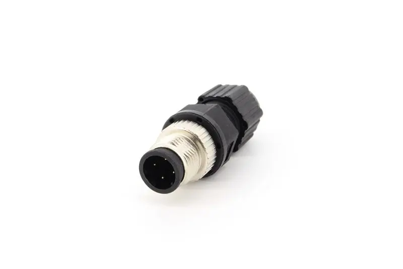 Produktfoto 1 von MOXA M12D M12 Anschluss Stecker 4-polig Stecker Kabel IP68