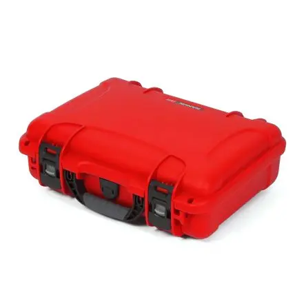 Produktfoto 1 von Nanuk 910 Wasserbeständig Harz Kunststoff Wasserdicht Transportkoffer Rot 363 mm 282 mm 120 mm