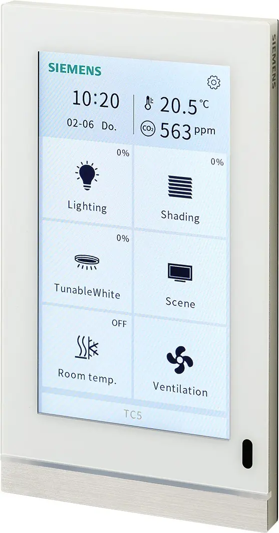 Produktfoto 1 von Siemens, UP 205, Anzeige, Kapazitives Touchscreen-Display, 480 x 854 pixel, 5 Zoll