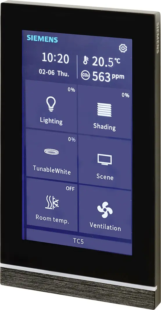 Produktfoto 1 von Siemens, UP 205, Anzeige, Kapazitives Touchscreen-Display, 480 x 854 pixel, 5 Zoll