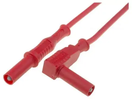 Produktfoto 1 von Electro PJP Bananenstecker 36A Polyvinylchlorid-isoliert 100 cm, 1kV