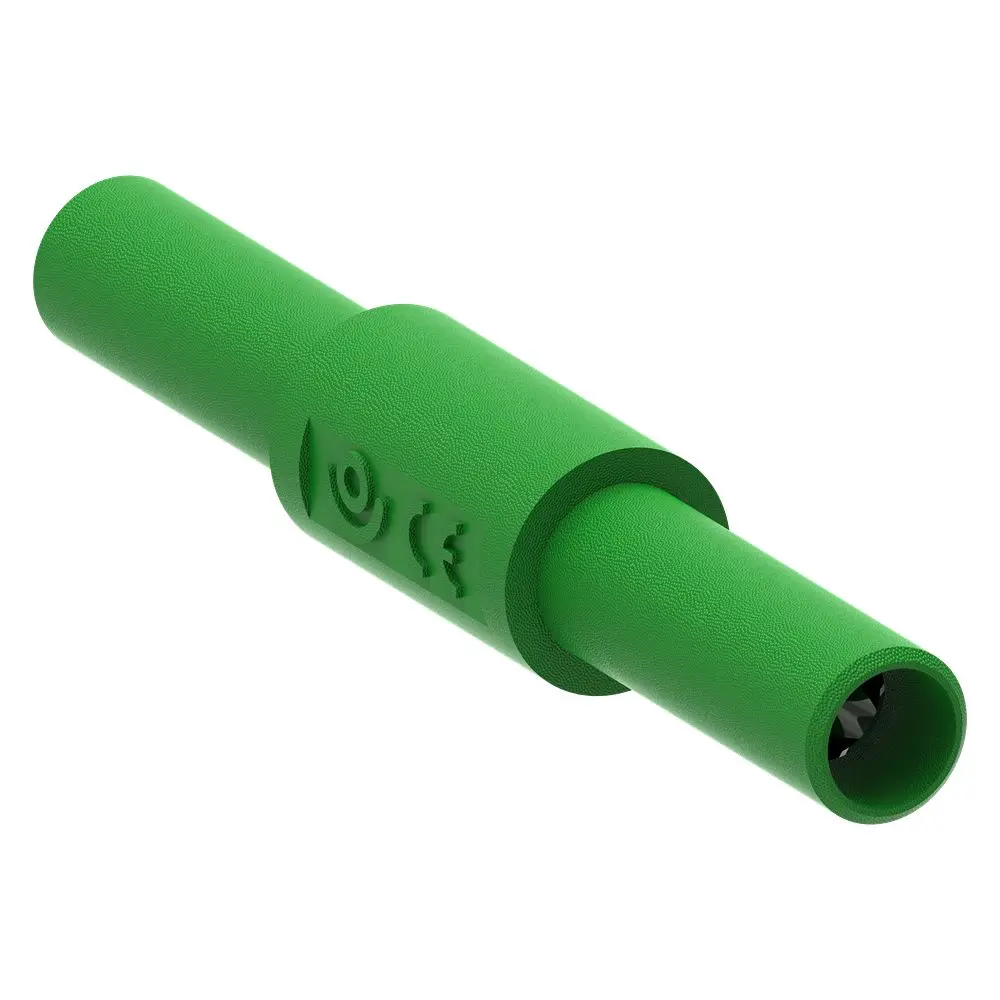Produktfoto 1 von Electro PJP Bananenadapter Grün Vernickeltes Messing Nickel 1000 V