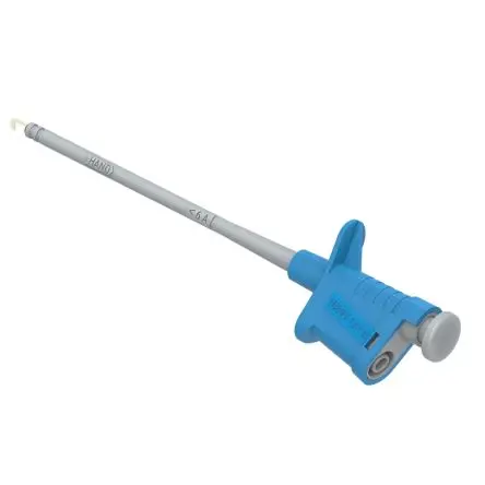 Produktfoto 1 von Electro PJP Hakenklemme Blau 4 mm Bananenstecker-Buchse 4.5 mm 6A, 1kV