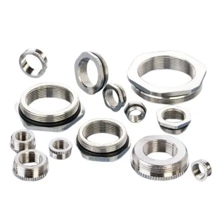 Produktfoto 1 von PMA PMAFIX Messing vernickelt Kabelrohr Befestigung Gewindeminderungsfitting M20 20 mm Metallisch Metallisch-Finish