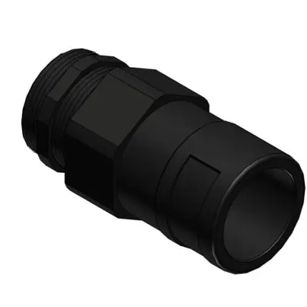 Produktfoto 1 von PMA Polyamid 6 Kabelrohr Befestigung M20 Schwarz Schwarz-Finish IP68