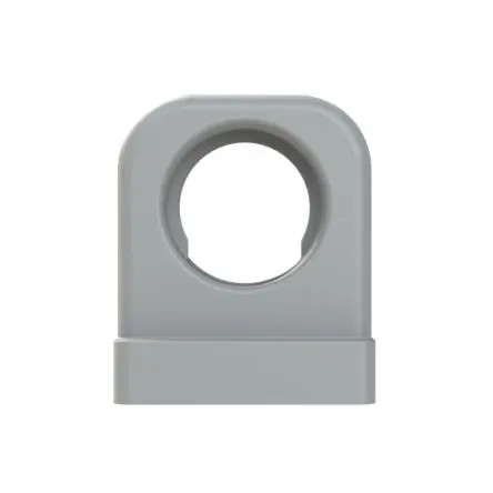 Produktfoto 1 von PMA PMACLIP Polyamid 6 Kabelrohr Befestigung Einteilige Rohrhalterungsklammer M4 10 mm Grau Grau-Finish IP66, IP68