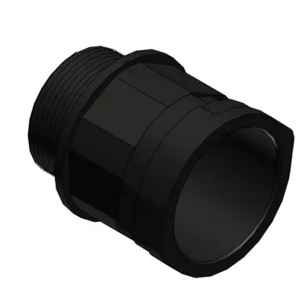 Produktfoto 1 von PMA Polyamid 6 Kabelrohr Befestigung PG29 29 mm Schwarz Schwarz-Finish