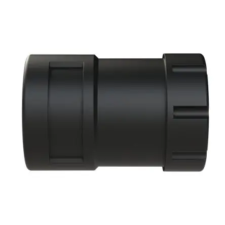 Produktfoto 1 von PMA PMAFIX Polyamid 6 Kabelrohr Befestigung Innengewindeadapter-Rohrverschraubung M20 17 mm Schwarz Schwarz-Finish IP66