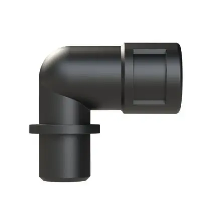 Produktfoto 1 von PMA PMA Polyamid 6 Kabelrohr Befestigung M12 7 mm Schwarz Schwarz-Finish IP66