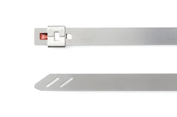 Produktfoto 1 von HellermannTyton MST Edelstahl 304 Kabelbinder Kabelbinder Metallisch 5.9mm x 360 mm