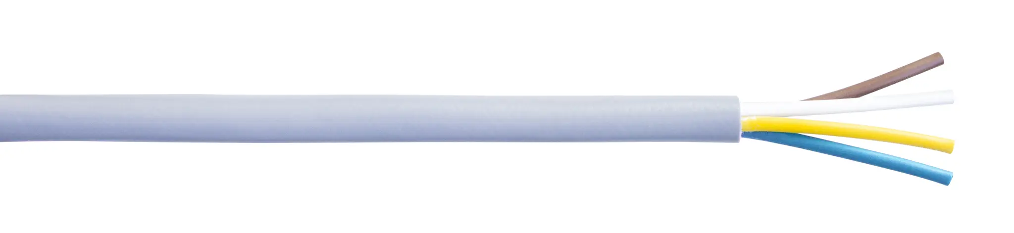 Produktfoto 1 von AXINDUS SM Netzkabel, 7-adrig Grau, 100 m 80 °C, 500 V ac, Polyvinylchlorid