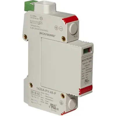 Produktfoto 1 von Bourns, Überspannungsschutz, 2.5 kV 50 kA DIN-Hutschiene 1420A