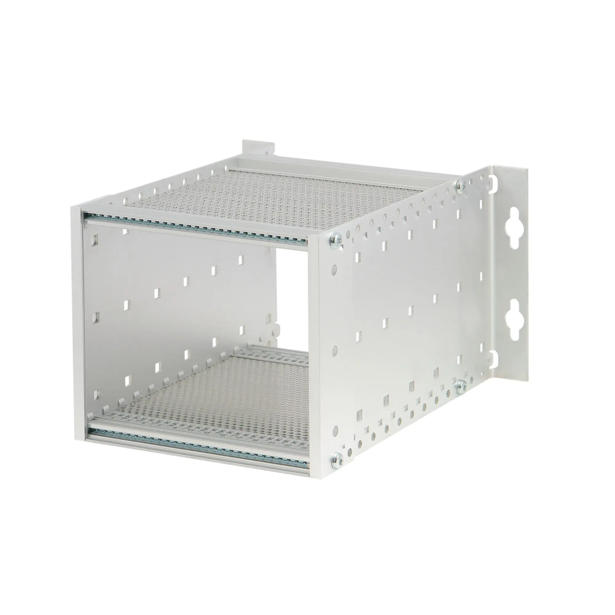 Produktfoto 1 von nVent SCHROFF Serie 24563 Sub-Rack, 3 U, T. 205 mm, Aluminium