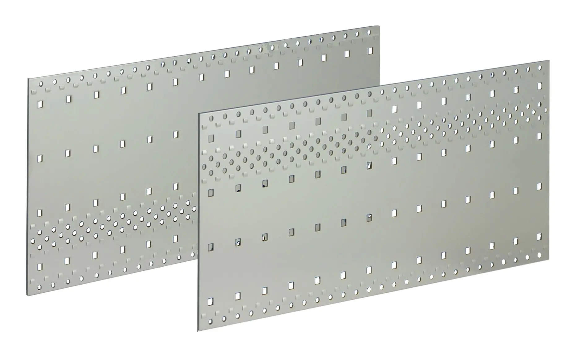 Produktfoto 1 von nVent SCHROFF Edelstahl Typ F 4 U Abgeschirmt 475 mm 475 mm