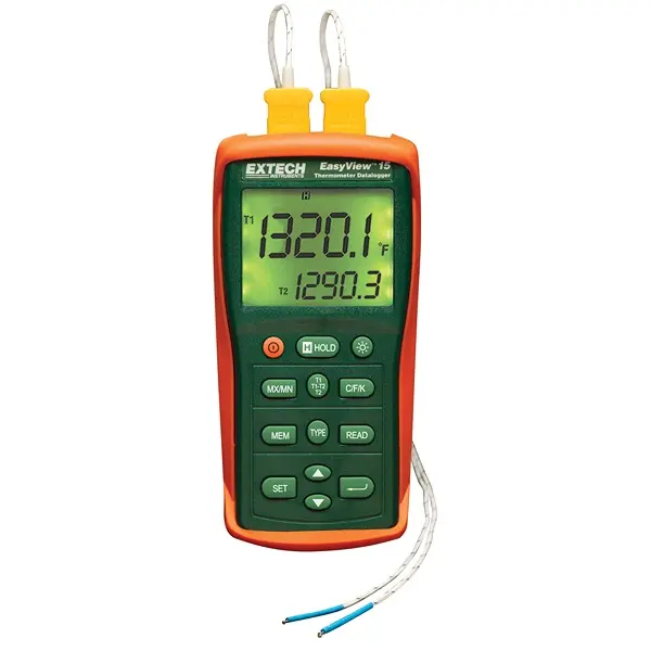 Produktfoto 1 von Extech Temperatur Datenlogger, Sensor Typ K