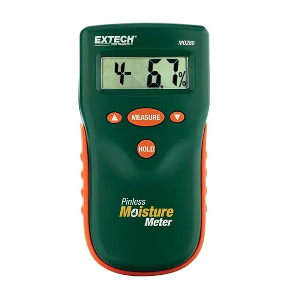 Produktfoto 1 von Extech MO280 Feuchtemessgerät LCD für Holz, Batterie