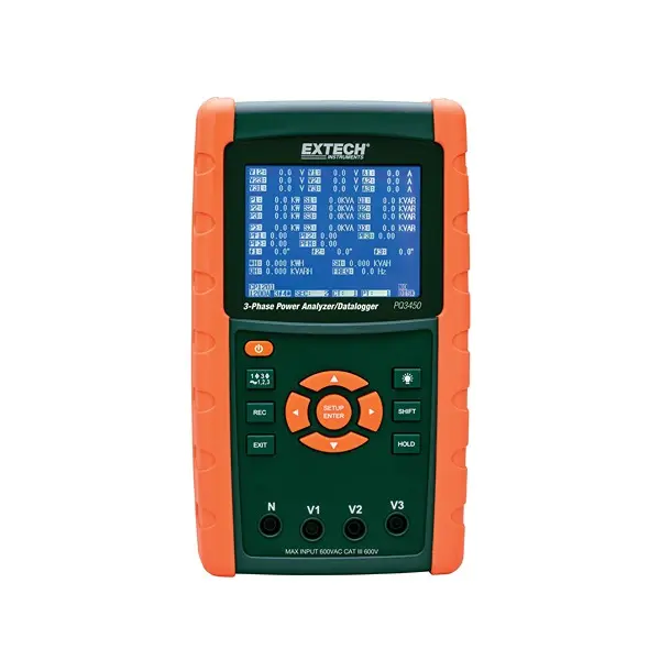 Produktfoto 1 von Extech Strom, Spannung, Leistung Datenlogger