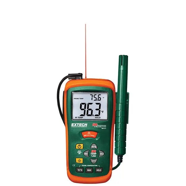 Produktfoto 1 von Extech RH101 Thermo-Hygrometer, Typ Thermo-Hygrometer ±3.5 %, absolut 60 °C / 95 %RH, ±3 °F
