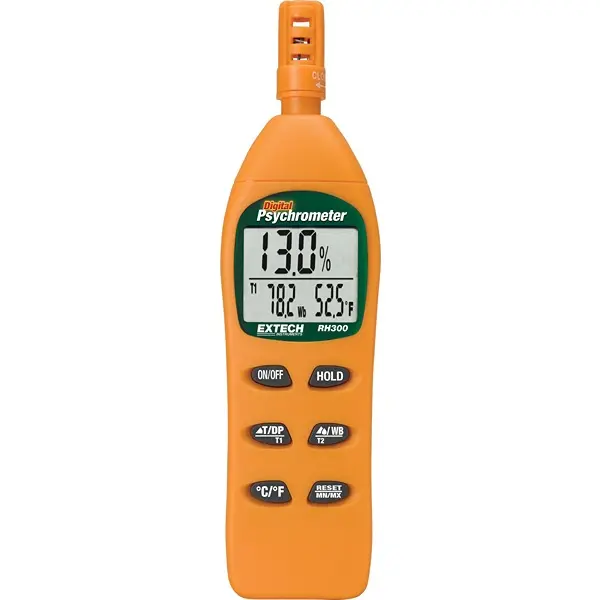 Produktfoto 1 von Extech RH300 Psychrometer, ±1.8°F Digital, Batterie