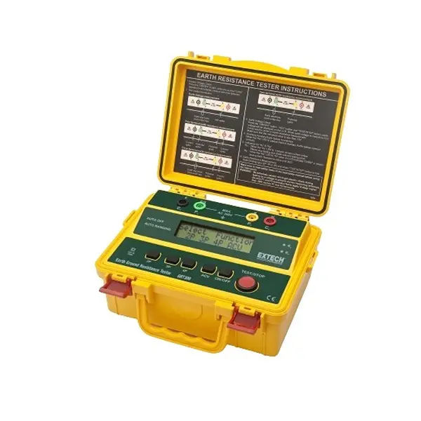 Produktfoto 1 von Extech GRT300 LCD Erdungsprüfgeräte-Kit CAT IV 300V