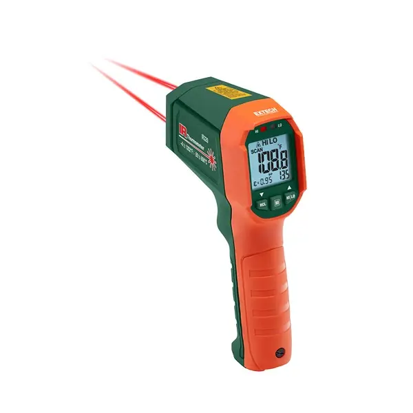 Produktfoto 1 von Extech IR320 IR-Thermometer, -4 °F 12:1, bis 650 °C, ±1 %, °C, F
