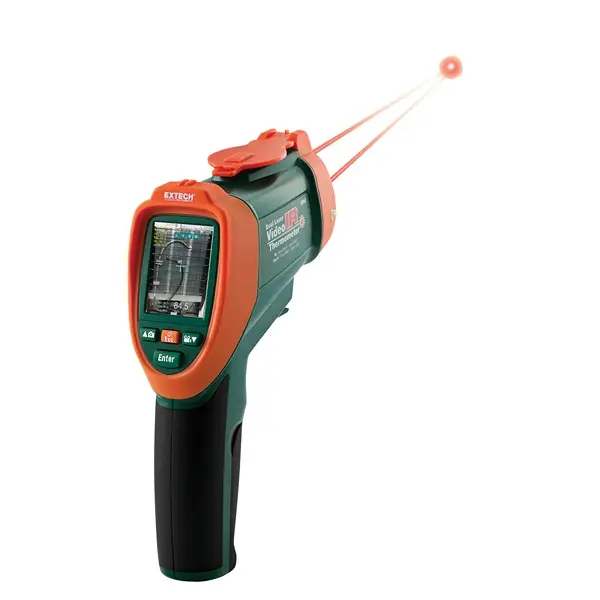 Produktfoto 1 von Extech VIR50 Infrarot Thermometer, -58 °F 50:1, bis 2200 °C, ±1 %, °C, F, Fahrenheit