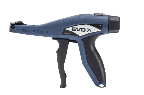 Produktfoto 1 von HellermannTyton EVO7iSP Kabelbinderpistole Metall, Kunststoff, max. 2.5 to 4.8 mm