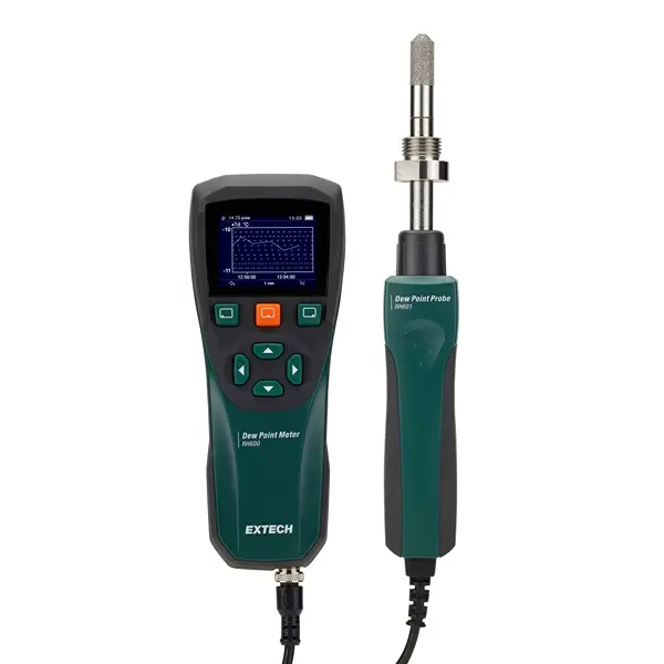 Produktfoto 1 von Extech RH600 Feuchtemessgerät, ±0.54°F Grafikfarbe, Batterie