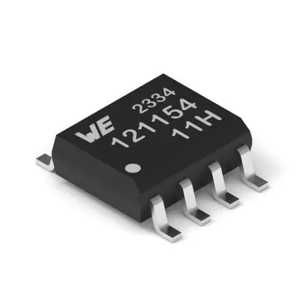 Produktfoto 1 von Wurth Elektronik Digital-Isolator, 2-Kanal 150 Mbit/s, 3.75 kV 2.375V, 5.5 V, SOIC-8 NB 5.5 V 20 μA 8