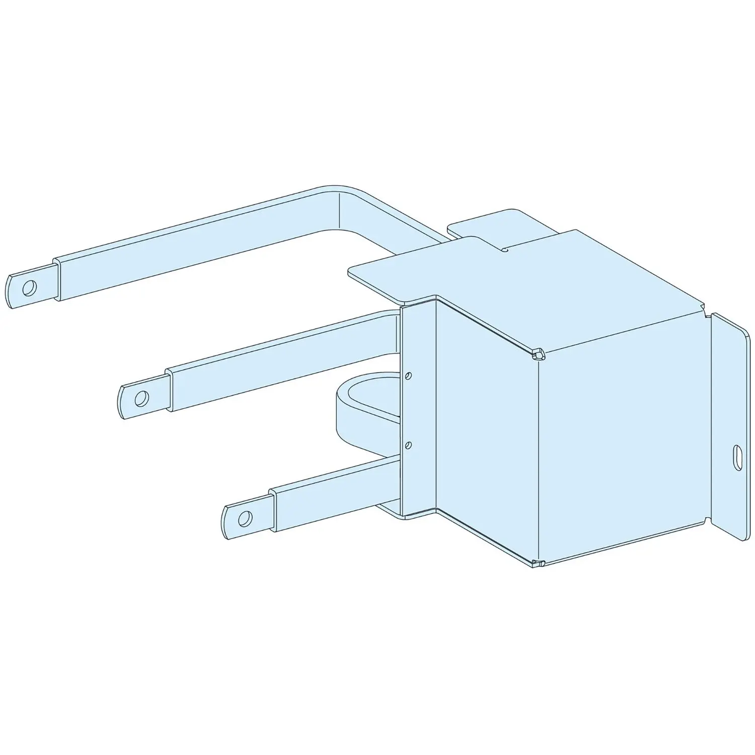 Produktfoto 1 von Schneider Electric Sammelschiene, für PrismaSeT PrismaSeT P-Gehäuse PrismaSeT