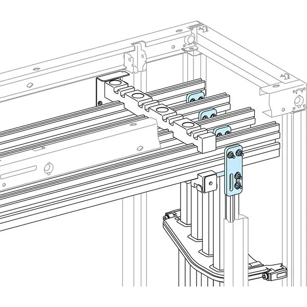 Produktfoto 1 von Schneider Electric Anschluss, für PrismaSeT PrismaSeT P-Gehäuse IP30, IP31, IP55 Linergy 140 mm 140 mm 50mm