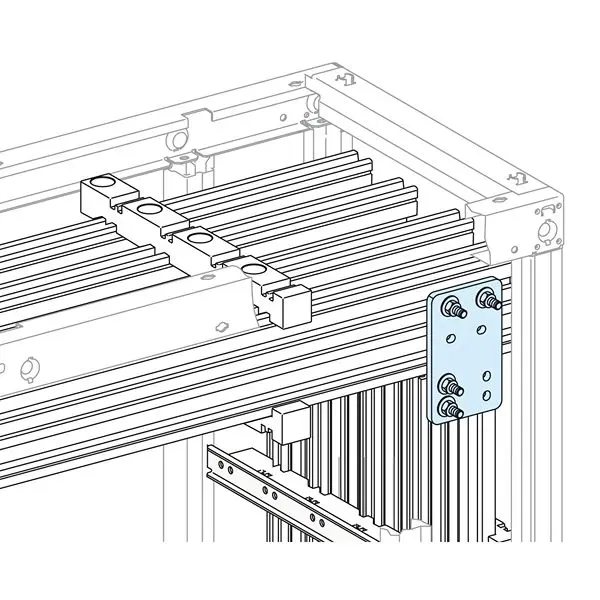 Produktfoto 1 von Schneider Electric Zubehörkit, 170 x 100mm, für PrismaSeT PrismaSeT P-Gehäuse Linergy