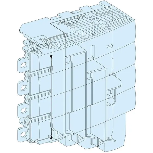 Produktfoto 1 von Schneider Electric Anschlussklemmenblock, für PrismaSeT PrismaSeT G-Gehäuse PrismaSeT