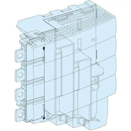 Produktfoto 1 von Schneider Electric Anschlussklemmenblock, für PrismaSeT PrismaSeT G-Gehäuse PrismaSeT G