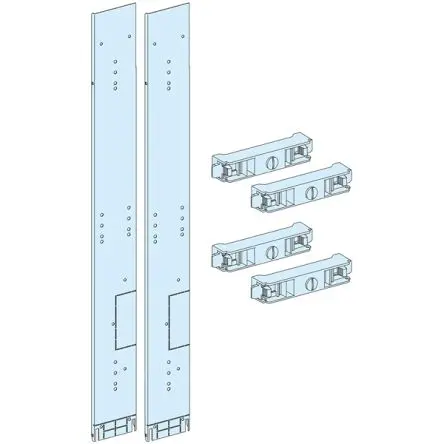 Produktfoto 1 von Schneider Electric Barriere Stahl, für PrismaSeT P Rahmen PrismaSeT P 996 mm 996 mm 150mm
