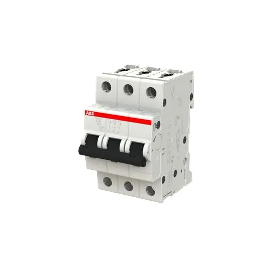Produktfoto 1 von ABB 2CDS252001R Miniaturüberlastschalter Typ Z, Pol 3-polig 10 A 400 V ac, Abschaltvermögen 10 kA S200 125 V dc