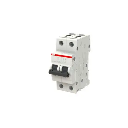 Produktfoto 1 von ABB 2CDS252001R Miniaturüberlastschalter Typ Z, Pol 2-polig 2A 400V ac, Abschaltvermögen 6 kA S200 125 V dc