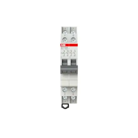Produktfoto 1 von ABB E211-25-40 Trennschalter 4-polig DIN-Hutschiene 25A 3.9 W Grau IP20