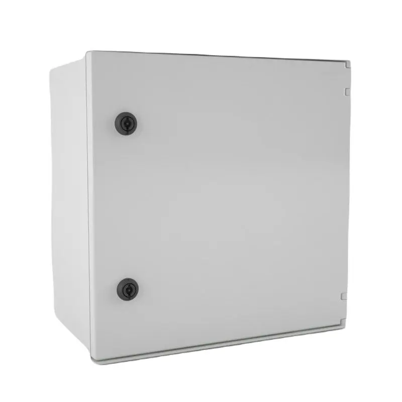 Produktfoto 1 von HellermannTyton BRES Polyester Gehäuse Hellgrau IP66, HxBxT 400 mm, 400 mm x 200 mm