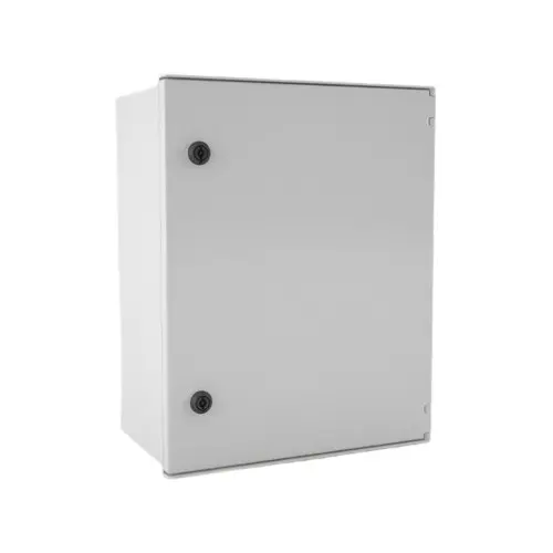 Produktfoto 1 von HellermannTyton BRES Polyester Gehäuse Hellgrau IP66, HxBxT 500 mm, 400 mm x 200 mm