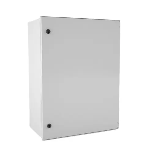 Produktfoto 1 von HellermannTyton BRES Polyester Gehäuse Hellgrau IP66, HxBxT 800 mm, 600 mm x 300 mm