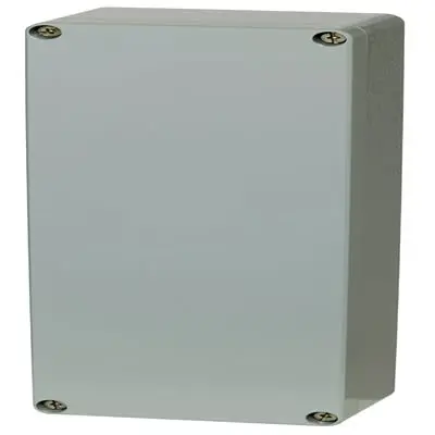 Produktfoto 1 von Fibox AL-N; Universalgehäuse; Aluminium; Hellgrau; IK08 IP68, IP67, IP66 Breite 81 mm Höhe 125 mm Länge 362 mm