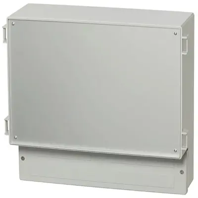 Produktfoto 1 von Fibox PC; Universalgehäuse; Polycarbonat; Hellgrau; IK07 IP65 Breite 134 mm Höhe 316 mm Länge 383 mm