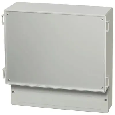 Produktfoto 1 von Fibox PC; Universalgehäuse; Polycarbonat; Hellgrau; IK07 IP65 Breite 134 mm Höhe 316 mm Länge 383 mm