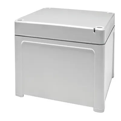 Produktfoto 1 von Fibox TPCM; Universalgehäuse; Polycarbonat; Hellgrau; IK07, IK08 IP65 Breite 75 mm Höhe 130 mm Länge 130 mm