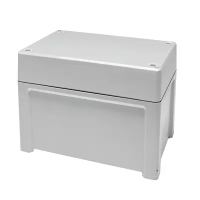 Produktfoto 1 von Fibox TPCM; Universalgehäuse; Polycarbonat; Hellgrau; IK07, IK08 IP65 Breite 99 mm Höhe 163 mm Länge 201 mm