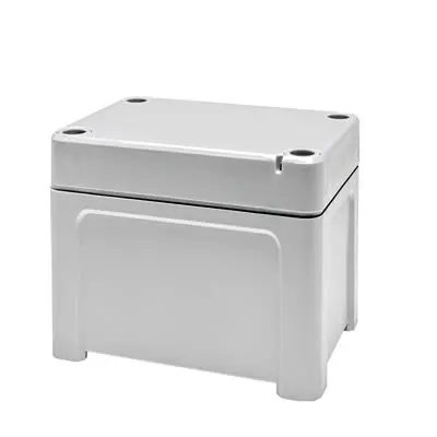 Produktfoto 1 von Fibox TPCM; Universalgehäuse; Polycarbonat; Hellgrau; IK07, IK08 IP65 Breite 60 mm Höhe 65 mm Länge 95 mm