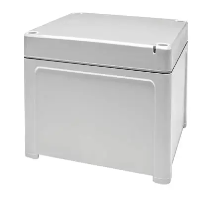 Produktfoto 1 von Fibox TPCM; Universalgehäuse; Polycarbonat; Hellgrau; IK07, IK08 IP65 Breite 75 mm Höhe 130 mm Länge 130 mm